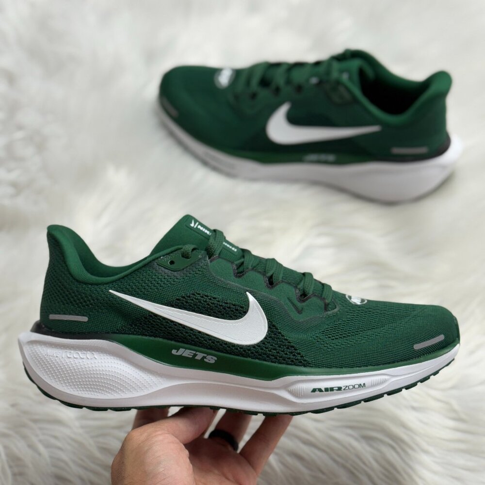 Nike Air Zoom Pegasus 41 New York Jets Mens Running Shoes FZ5089-300 NEW Sz 8